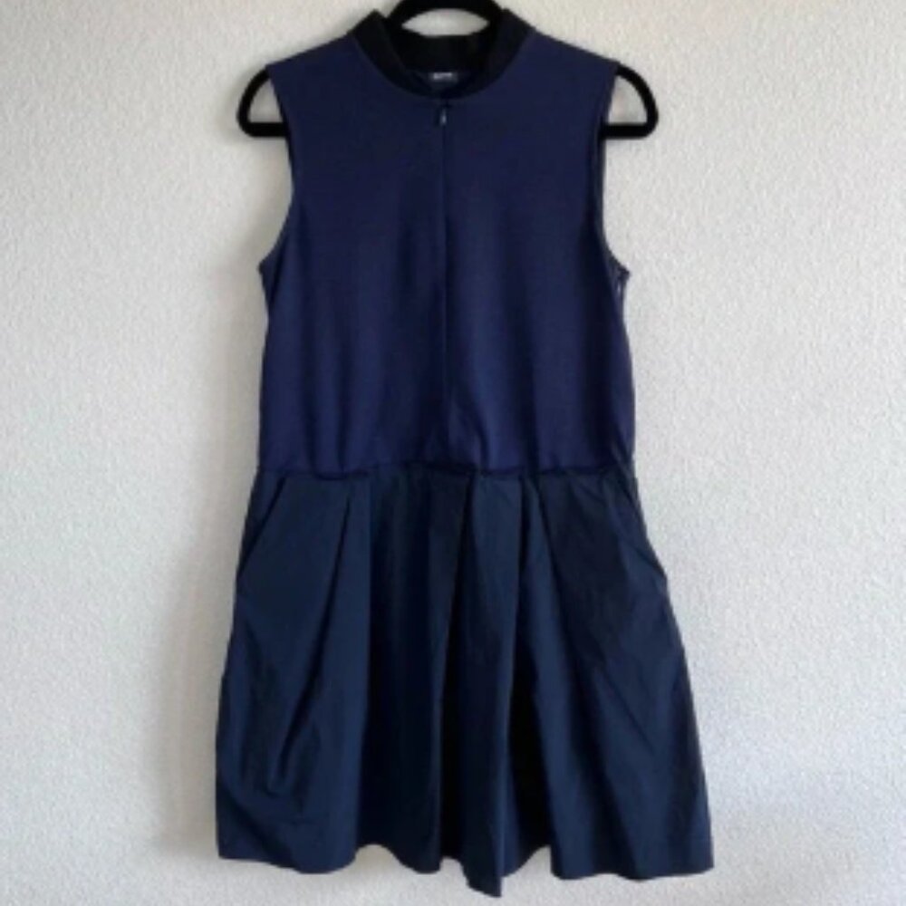 Jill Sander Navy - Navy Mini Dress